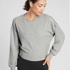 Athleta Yoga Tie Back sweatshirt